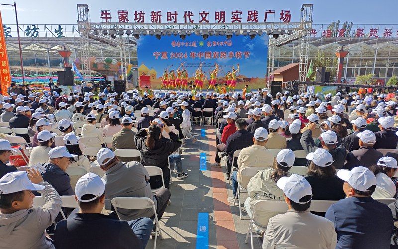 寧夏2024年中國農民豐收節活動啟幕